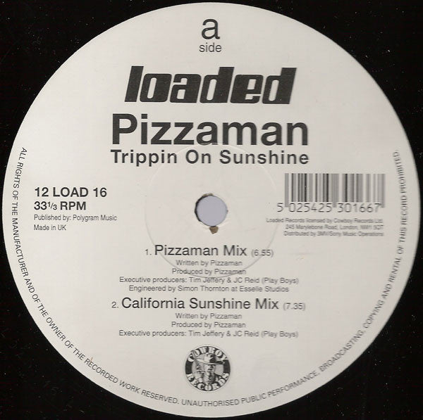 Trippin On Sunshine Pizzaman