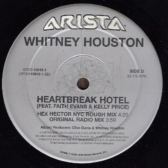 Heartbreak Hotel / It's Not Right But It's Okay (The Dance Mixes) | Rectangle Triangle  