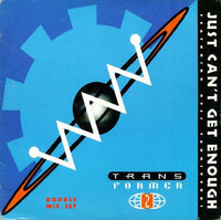 Rectangle Triangle's "Just Can't Get Enough" decorative wall art featuring bold geometric shapes and vibrant colors.