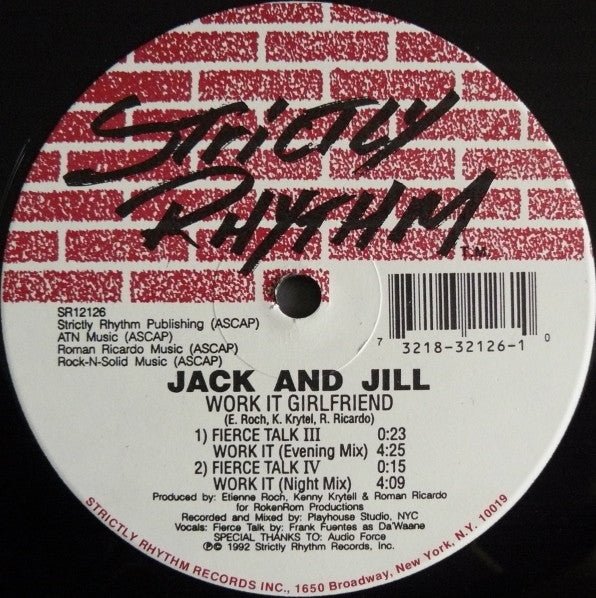 Work It Girlfriend Jack & Jill