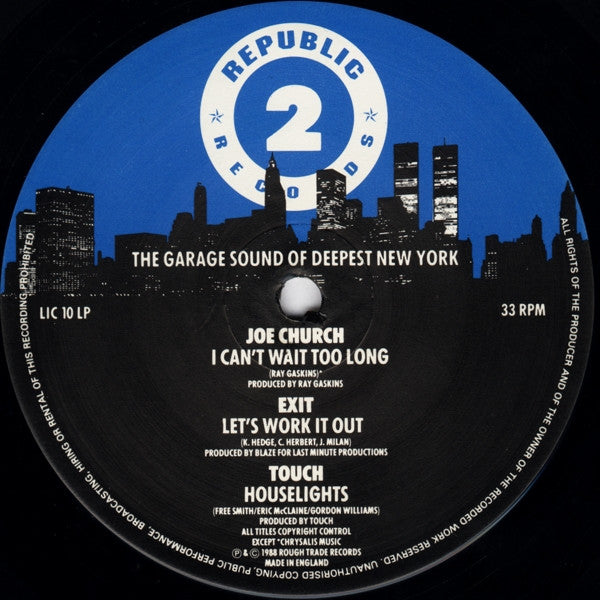 The Garage Sound Of Deepest New York Various