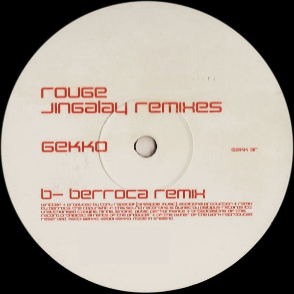 Jingalay Remixes Rouge