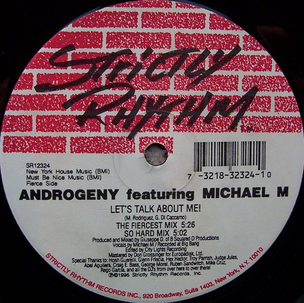 Let's Talk About Me! Androgeny,Michael M
