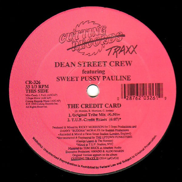 The Credit Card Dean Street Crew,Sweet Pussy Pauline