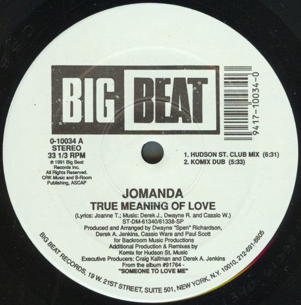 The True Meaning Of Love Jomanda