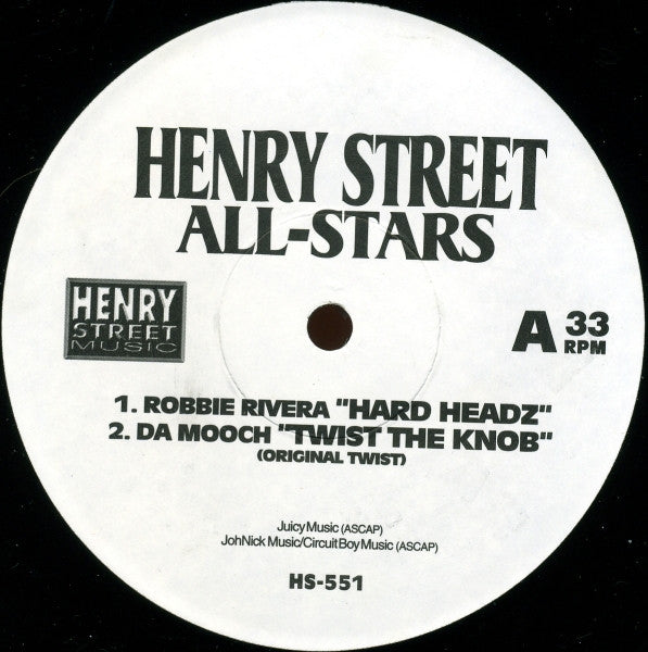 Henry Street All-Stars Various