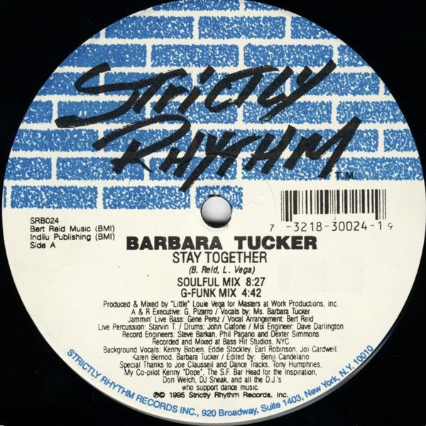 Stay Together Barbara Tucker