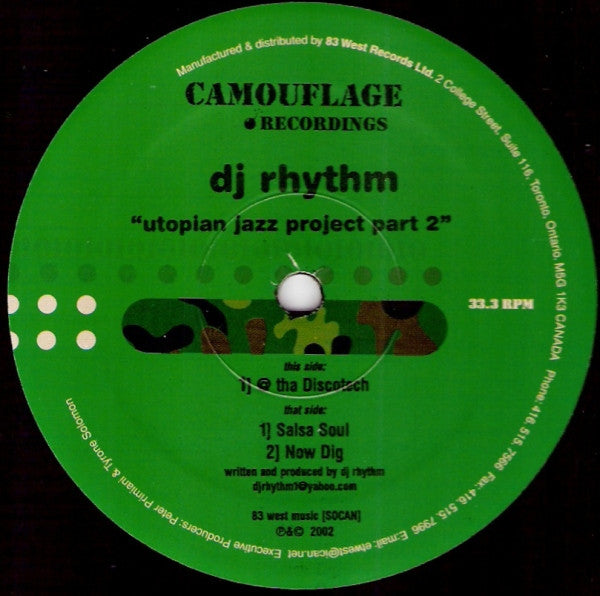 Utopian Jazz Project Part 2 DJ Rhythm