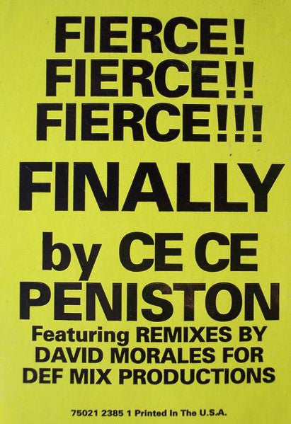 Finally Ce Ce Peniston