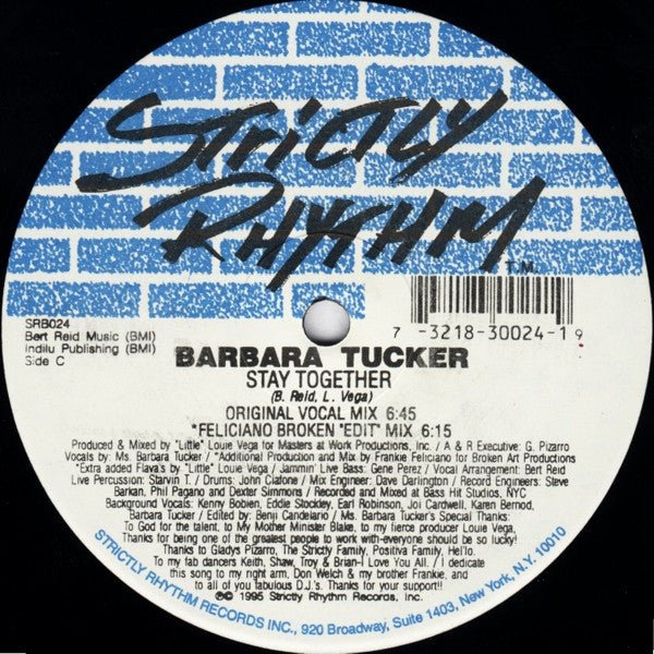 Stay Together Barbara Tucker