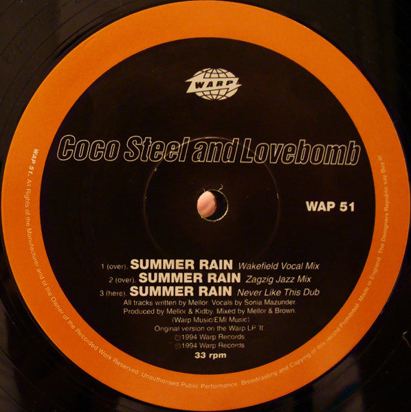 Summer Rain Coco Steel & Lovebomb