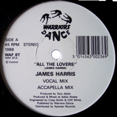 All The Lovers James Harris