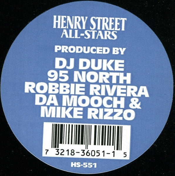 Henry Street All-Stars Various