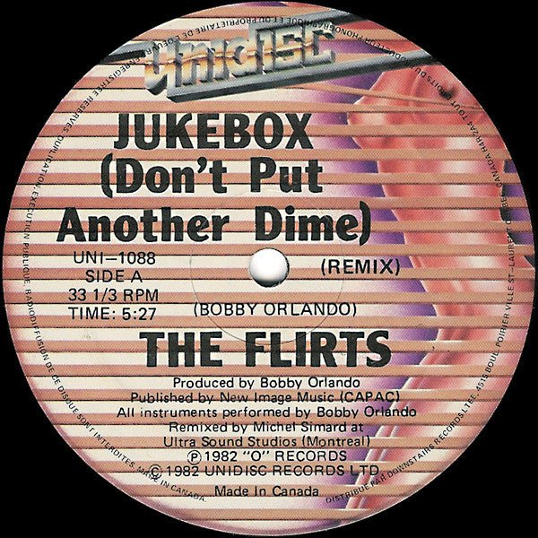 Rectangle Triangle Jukebox remix vinyl record with colorful label and vintage design, showcasing the album art and grooves.