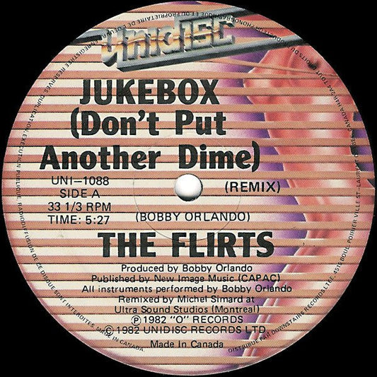 Rectangle Triangle Jukebox remix vinyl record with colorful label and vintage design, showcasing the album art and grooves.