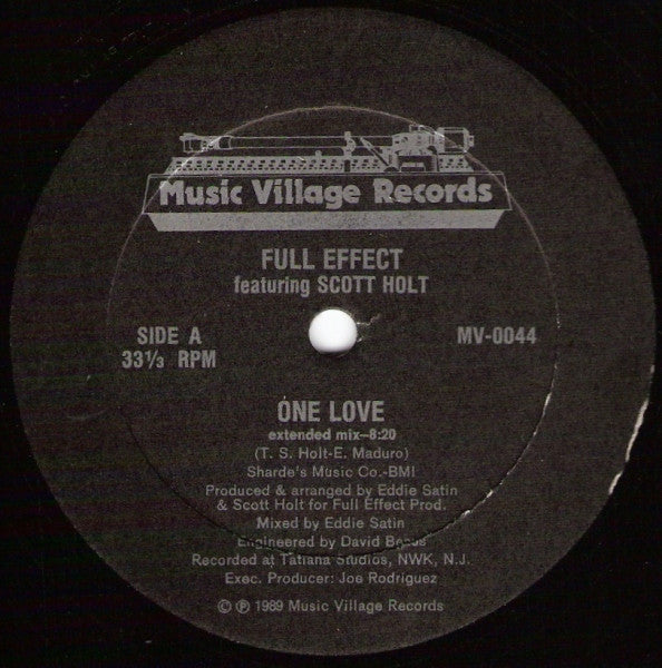 One Love Full Effect (2),Scott Holt