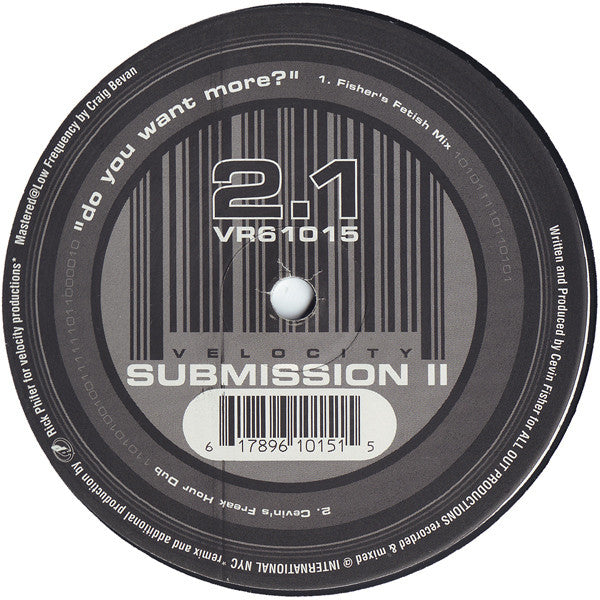 Do You Want More? Submission