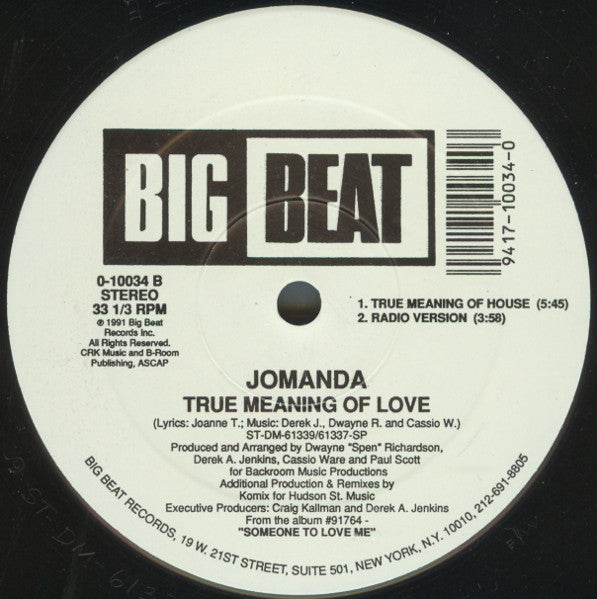 The True Meaning Of Love Jomanda