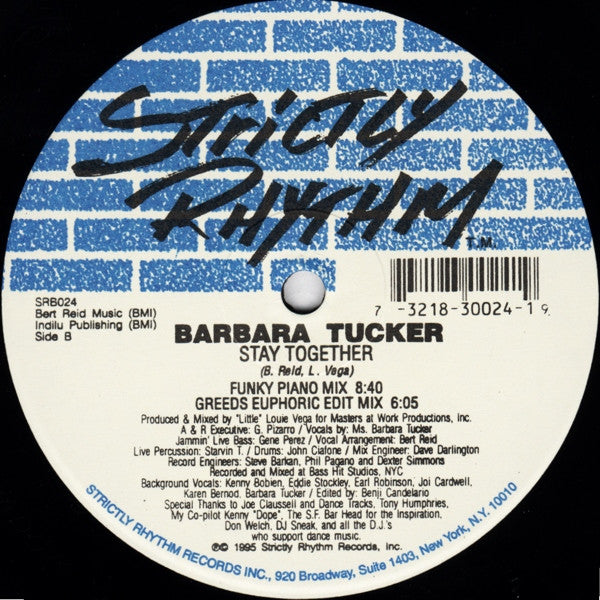 Stay Together Barbara Tucker