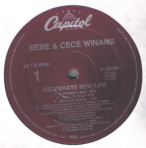 Celebrate New Life Bebe & Cece Winans