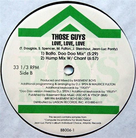 Love, Love, Love Those Guys
