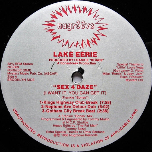 Sex 4 Daze (I Want It, You Can Get It)