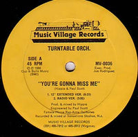 Rectangle Triangle You're Gonna Miss Me album cover with bold text on a black background, featuring artistic graphic design.