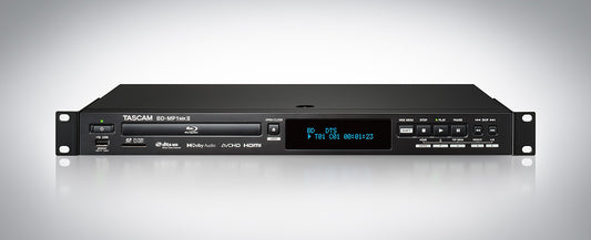 Tascam BD-MP1MKII Blu-Ray Player with SD and USB Playback (1 RU)