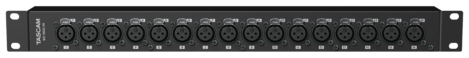 Tascam 16 Channel D-Sub to XLRF Breakout Box 