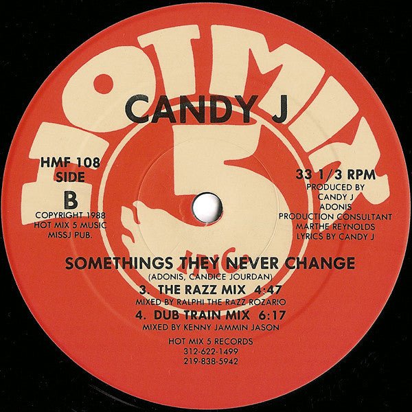 Somethings They Never Change Candy J