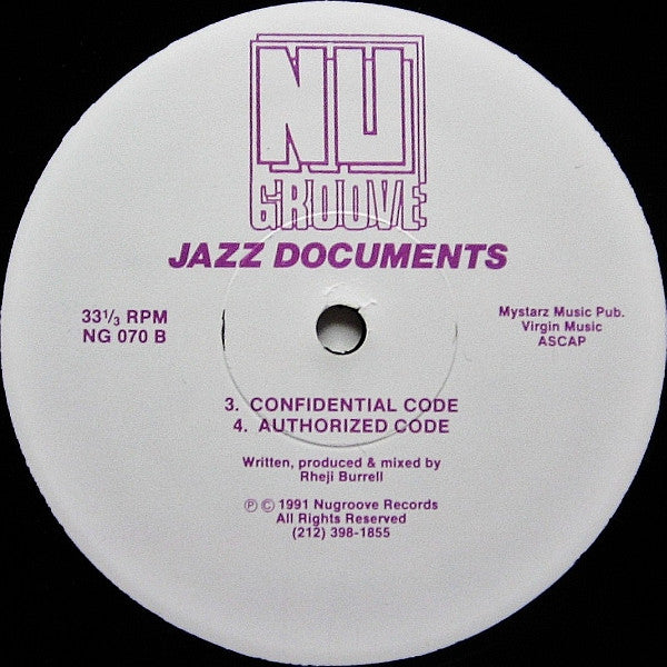 Secret Code Jazz Documents