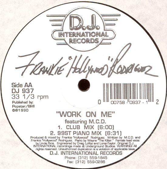 Work On Me | Rectangle Triangle  