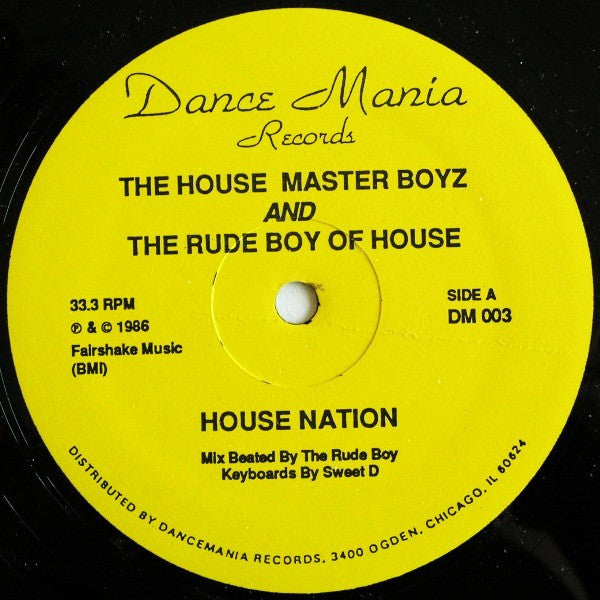 House Nation The Housemaster Boyz,The Rude Boy Of House