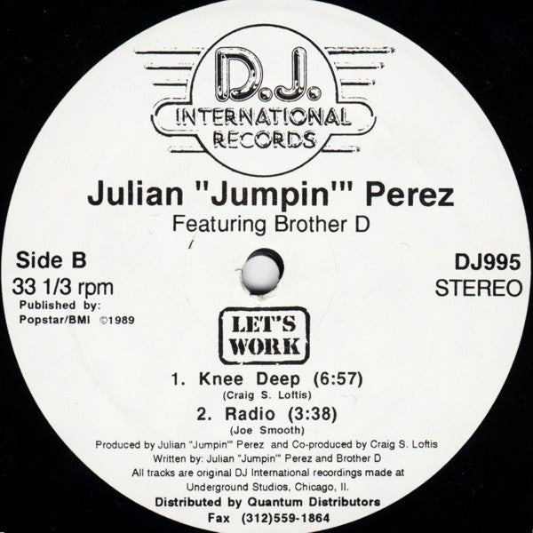 Let's Work 3 Julian "Jumpin" Perez,Brother D