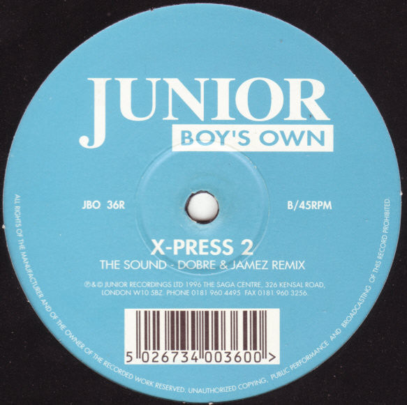 The Sound (Remixes) X-Press 2