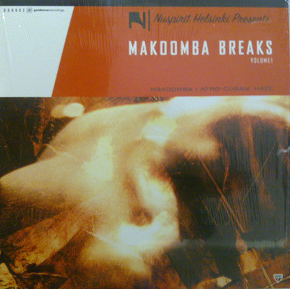 Cover image of Makoomba Breaks Volume 1 album by Rectangle Triangle, featuring vibrant abstract artwork.