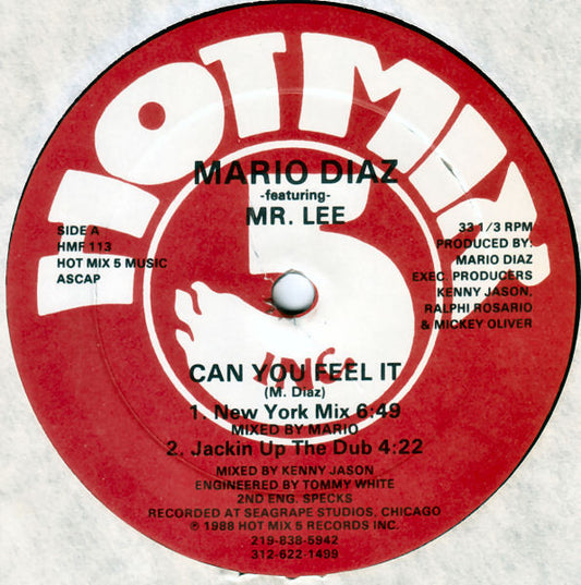 Mario Diaz Featuring Mr. Lee - Can You Feel It