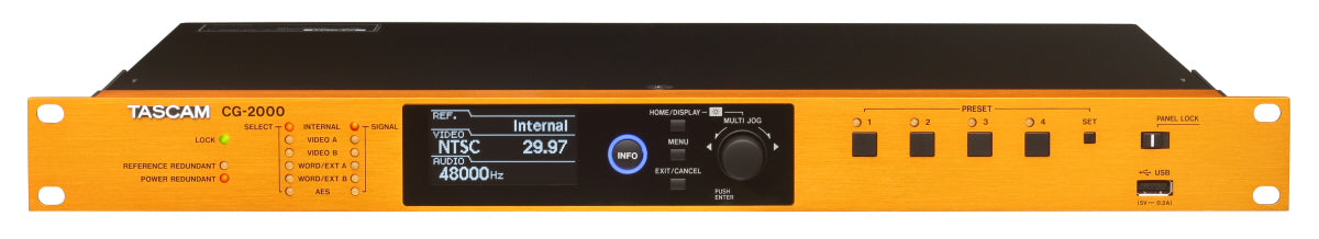 Tascam 192kHz Video Sync/Master Clock Generator with Oven-controlled Crystal Oscillator 
