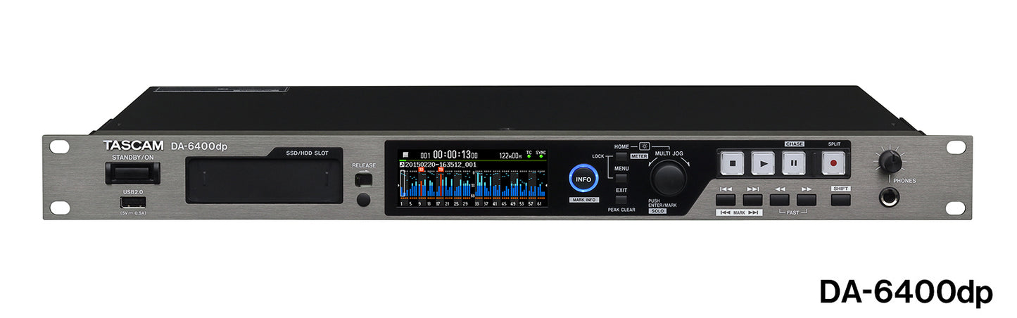 Tascam DP Series 64-Channel Digital Multitrack Recorder