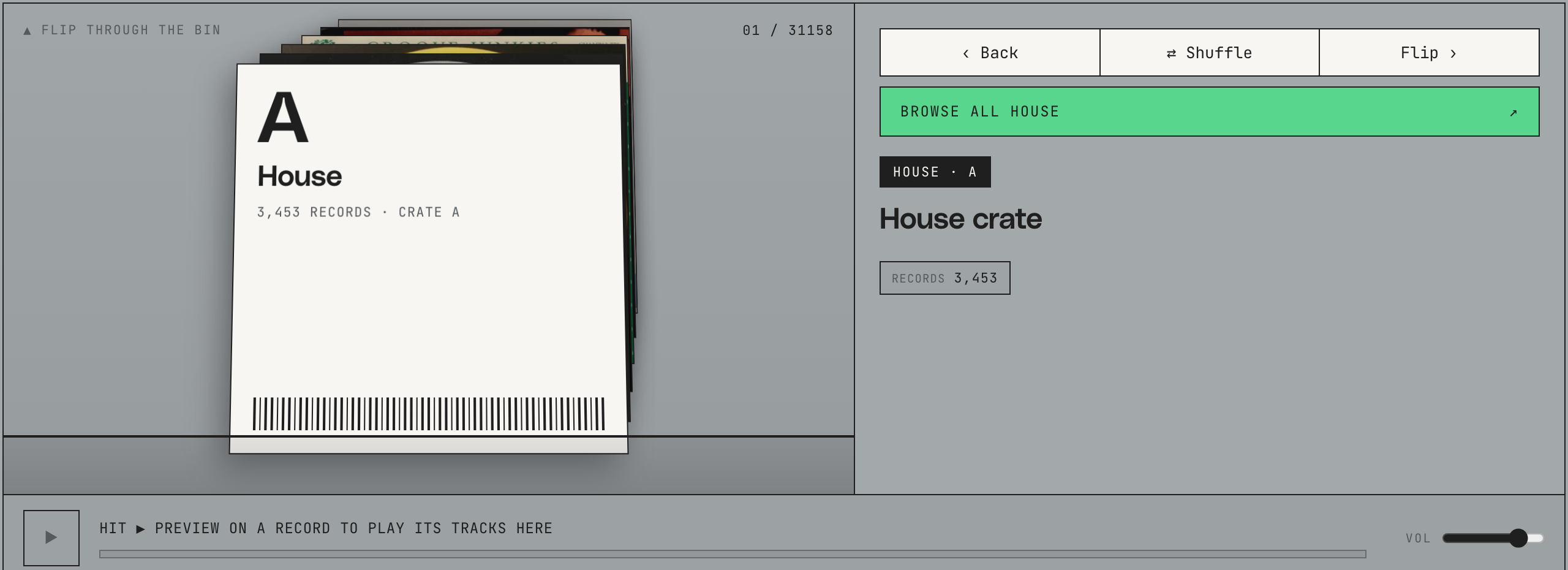 Rectangle Triangle Dig — flip through the crates online