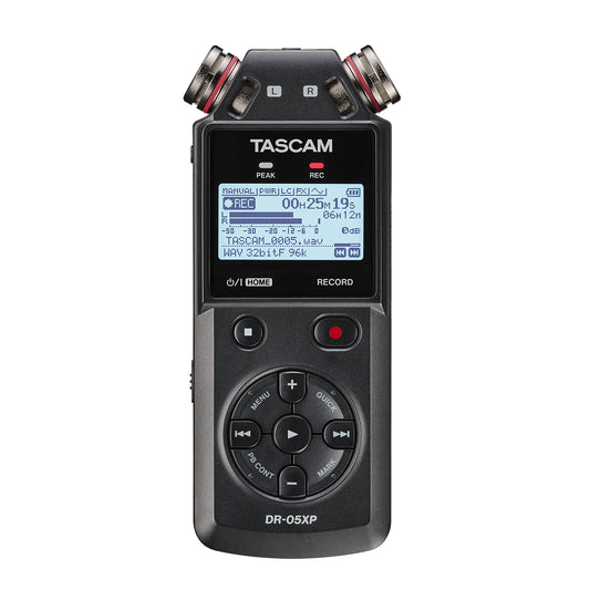 Tascam 2-Channel 32-Bit Float Portable Handheld Recorder With USB-C Interface