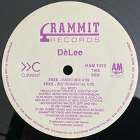 De Lee - Free, 12" vinyl, on Rammit Records (1991)
