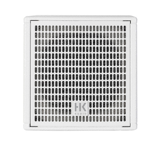 HK Audio 200-Watt 5" Coaxial Speaker. White