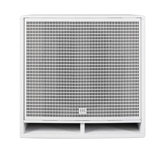 HK Audio 1200-Watt 12" Install Subwoofer. White
