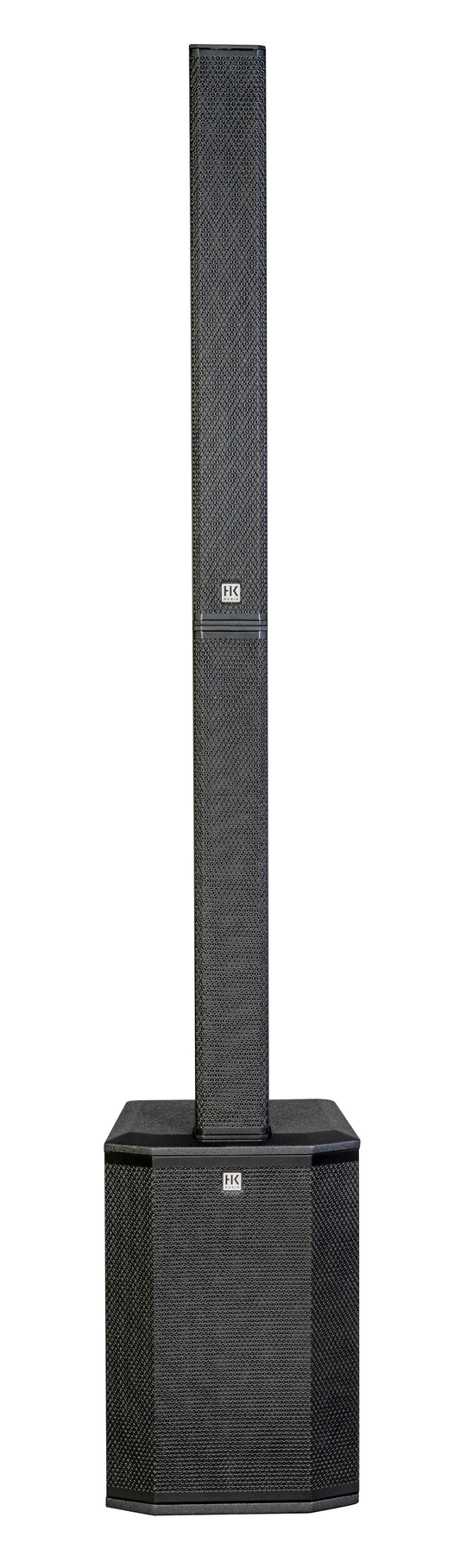 HK Audio Polar 10 MK2 black speaker from the POLAR Series, showing the front view with grille and controls.
