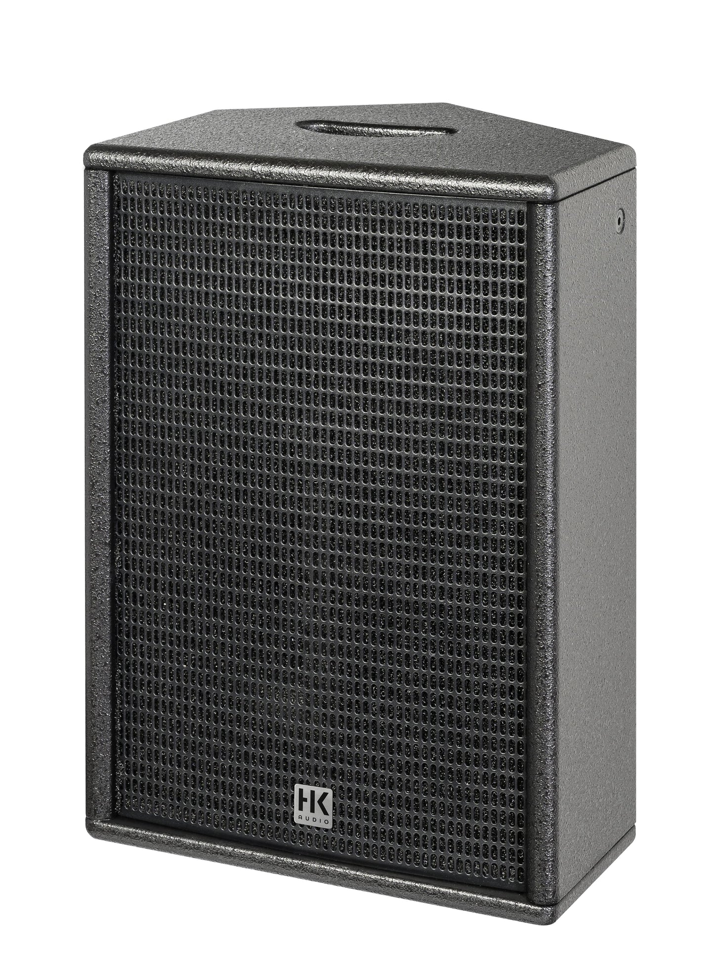 HK Audio Premium PR:O D2 1200-Watt 10-inch active speaker, showcasing its sleek design and professional audio capabilities.