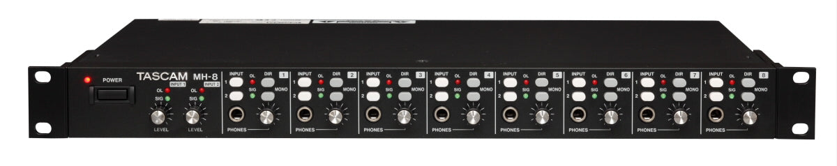 Tascam 8-Channel Headphone Amplifier 
