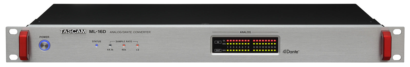 Tascam 16-Channel Analogue/Dante Converter 