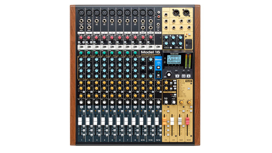 Tascam 14-Channel Analogue Mixer With 16-Track Digital Recorder
