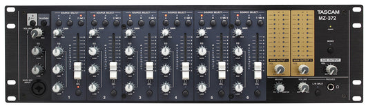 Tascam 7 Channel Rackmount Zone Mixer With Voice Priority
